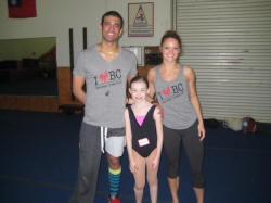7 year old Olivia Van Exel chosen by the cast of Wicked as a Future Broadway Bound dancer